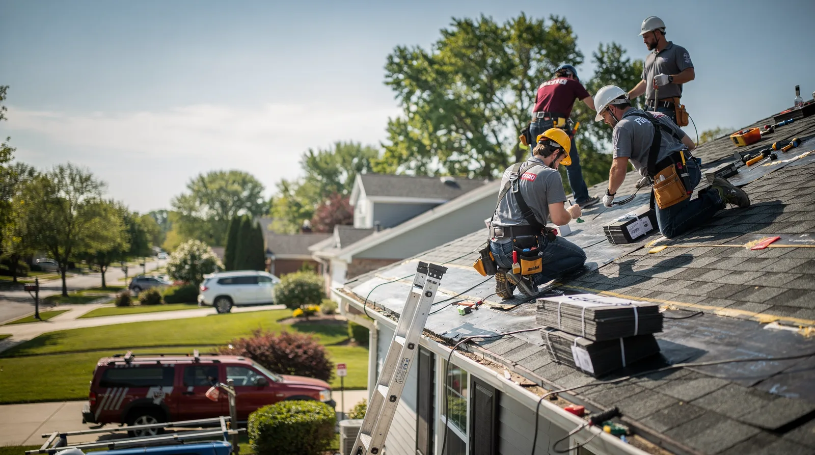 Roof Repair in Shirley, IL around you